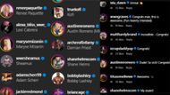 The stars all reached out (Credit: The Miz's Instagram)